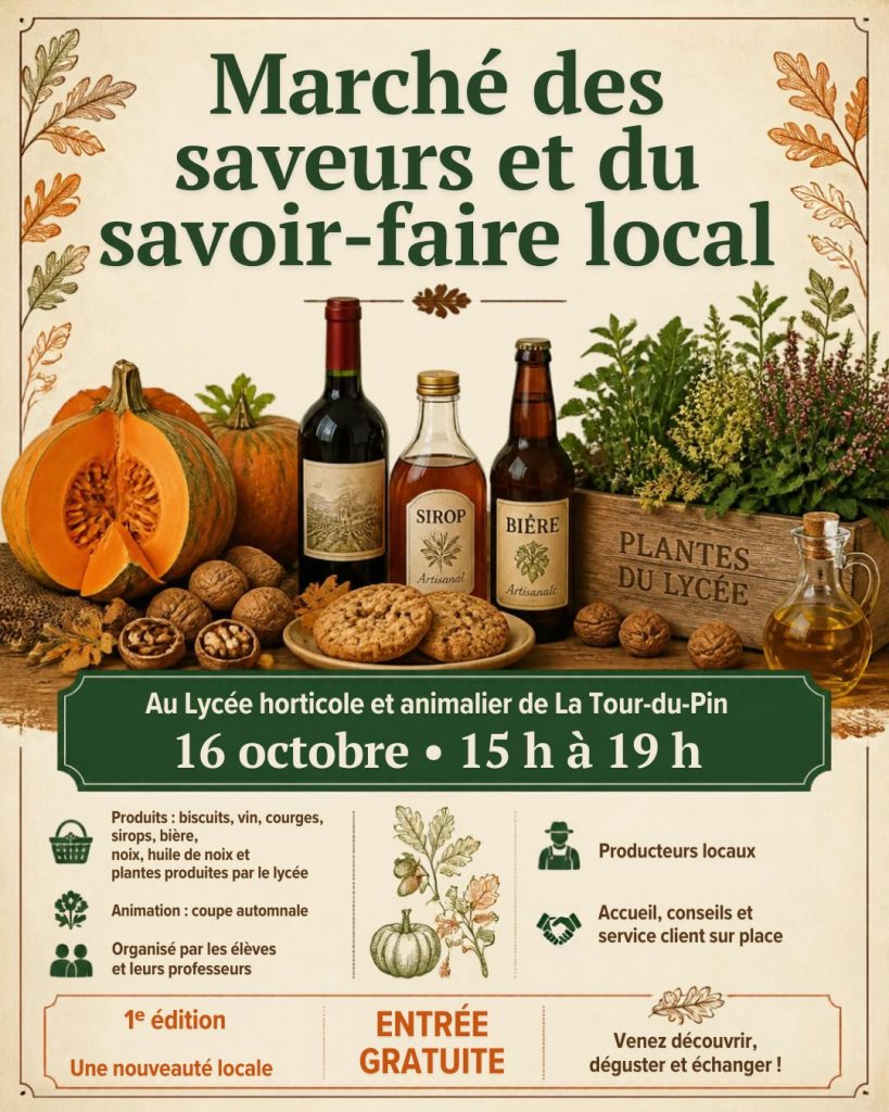 Term TCVUJ Marché des saveurs